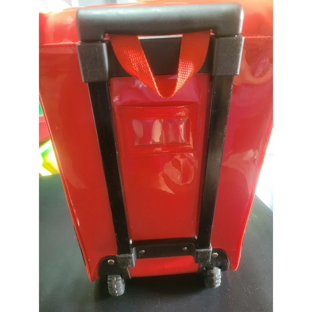 Disney Pixar Cars Lightning McQueen Rolling Suitcase Kids Luggage Rust-eze 95